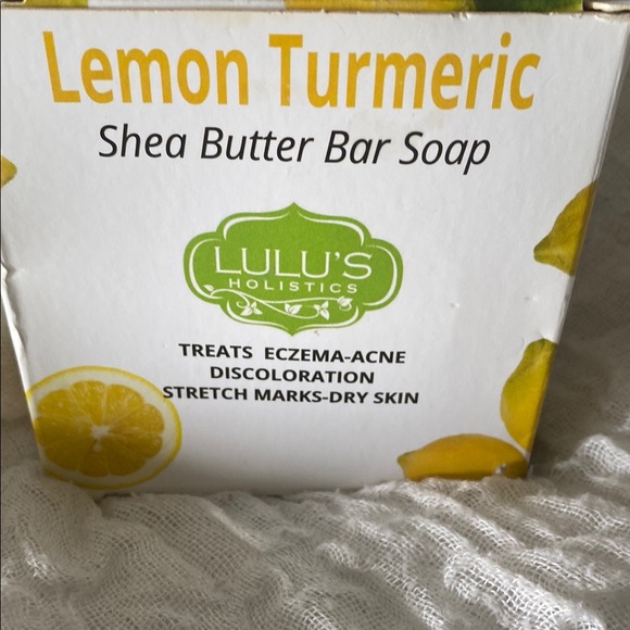 Lemon Turmeric Shea Butter Hand Soap Bar - Picture 1 of 4